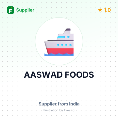 AASWAD FOODS – summary card, no photo uploaded yet