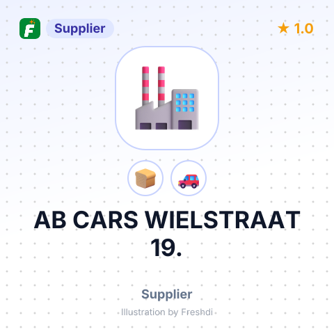 AB CARS WIELSTRAAT 19. – summary card, no photo uploaded yet