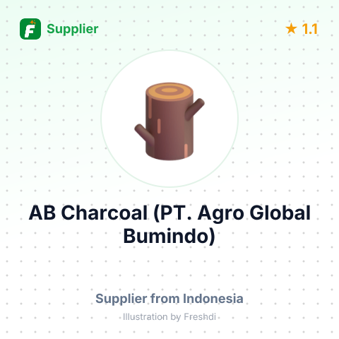 AB Charcoal (PT. Agro Global Bumindo) – summary card, no photo uploaded yet