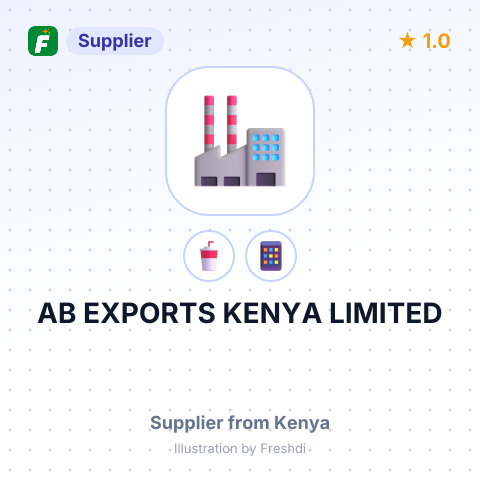 AB EXPORTS KENYA LIMITED – summary card, no photo uploaded yet
