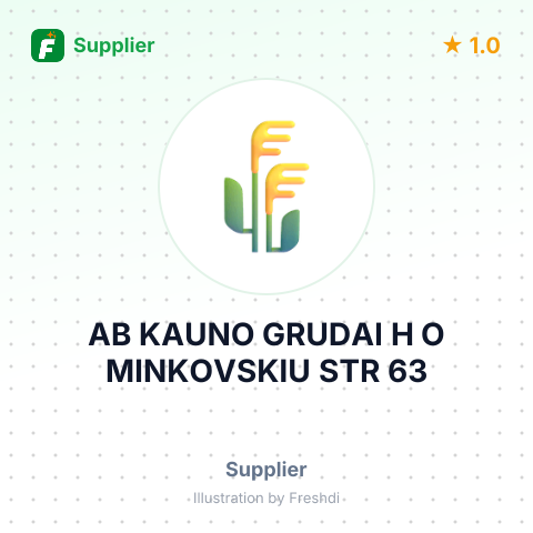 AB KAUNO GRUDAI H O MINKOVSKIU STR 63 – summary card, no photo uploaded yet