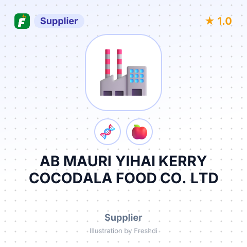 AB MAURI YIHAI KERRY COCODALA FOOD CO. LTD – summary card, no photo uploaded yet