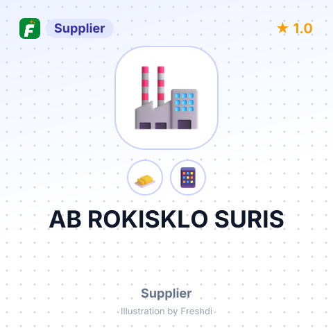 AB ROKISKLO SURIS – summary card, no photo uploaded yet