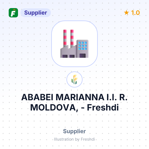 ABABEI MARIANNA I.I. R. MOLDOVA, – summary card, no photo uploaded yet