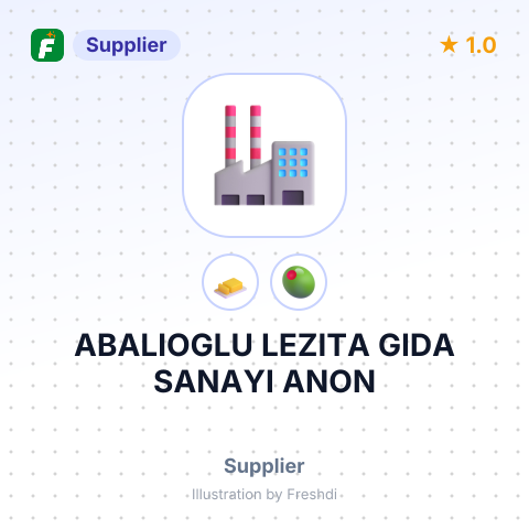 ABALIOGLU LEZITA GIDA SANAYI ANON – summary card, no photo uploaded yet