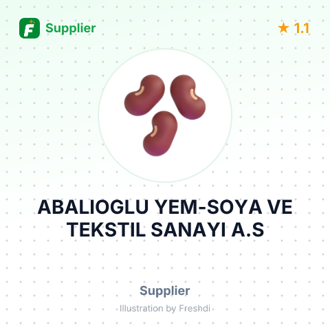 ABALIOGLU YEM-SOYA VE TEKSTIL SANAYI A.S – summary card, no photo uploaded yet