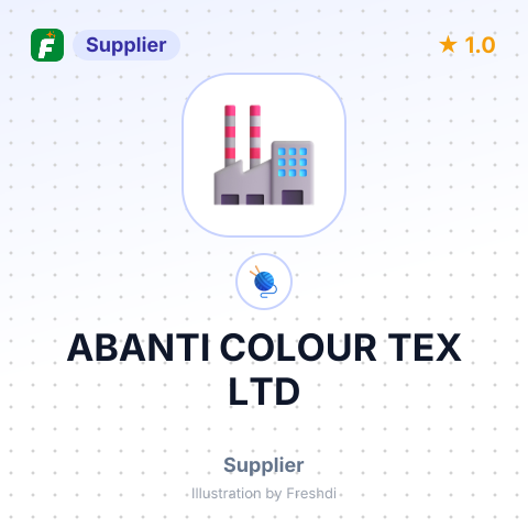 ABANTI COLOUR TEX LTD – summary card, no photo uploaded yet