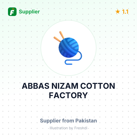 ABBAS NIZAM COTTON FACTORY – summary card, no photo uploaded yet