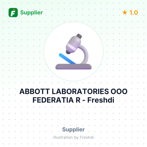 ABBOTT LABORATORIES OOO FEDERATIA R – summary card, no photo uploaded yet