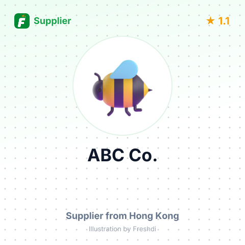 ABC Co.  – summary card, no photo uploaded yet