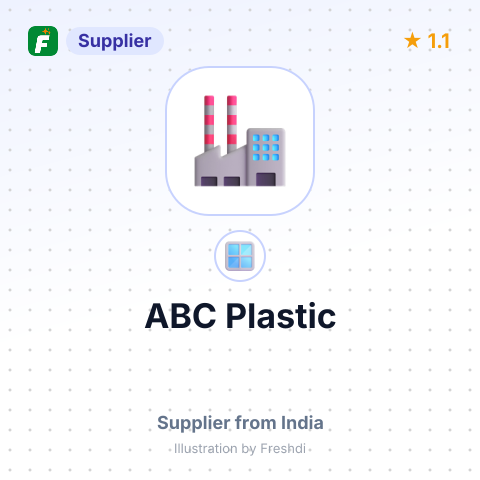 ABC Plastic – summary card, no photo uploaded yet
