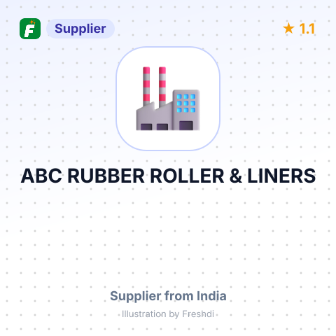 ABC RUBBER ROLLER & LINERS – summary card, no photo uploaded yet