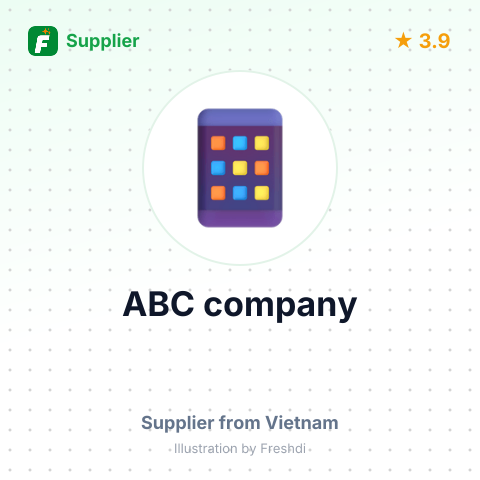ABC company – summary card, no photo uploaded yet
