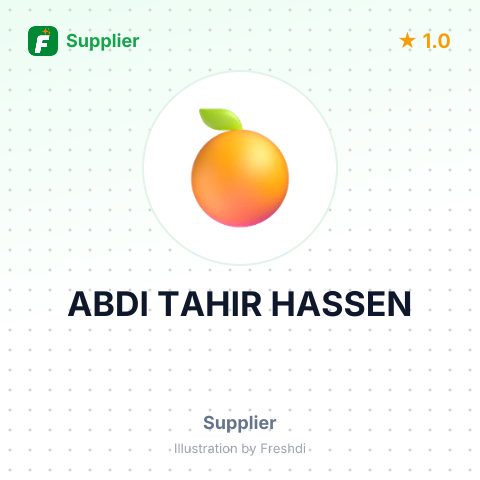 ABDI TAHIR HASSEN – summary card, no photo uploaded yet