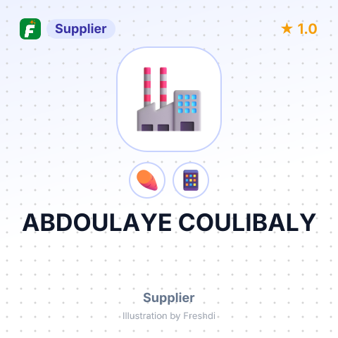 ABDOULAYE COULIBALY – summary card, no photo uploaded yet