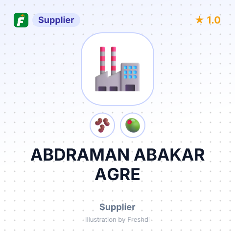 ABDRAMAN ABAKAR AGRE – summary card, no photo uploaded yet