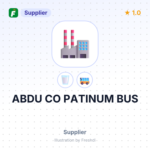 ABDU CO PATINUM BUS – summary card, no photo uploaded yet