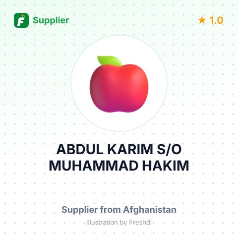 ABDUL KARIM S/O MUHAMMAD HAKIM – summary card, no photo uploaded yet