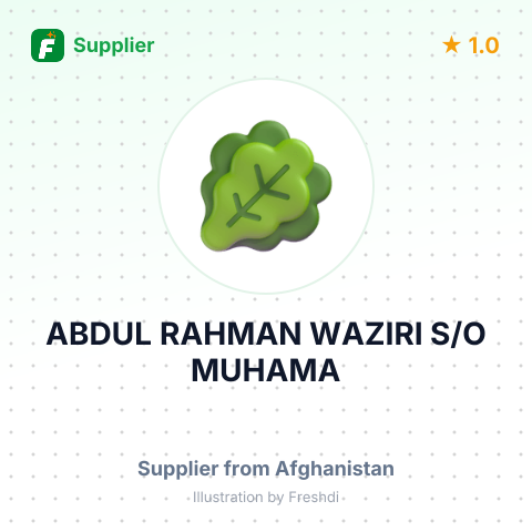 ABDUL RAHMAN WAZIRI S/O MUHAMA – summary card, no photo uploaded yet