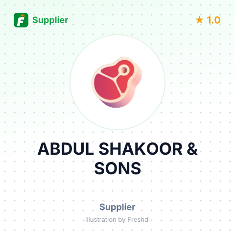ABDUL SHAKOOR & SONS – summary card, no photo uploaded yet