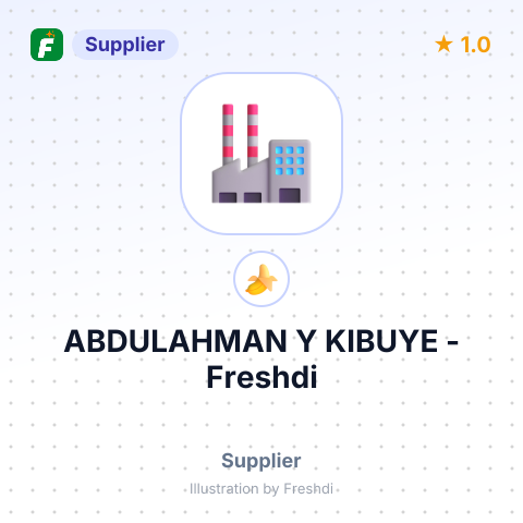 ABDULAHMAN Y KIBUYE – summary card, no photo uploaded yet