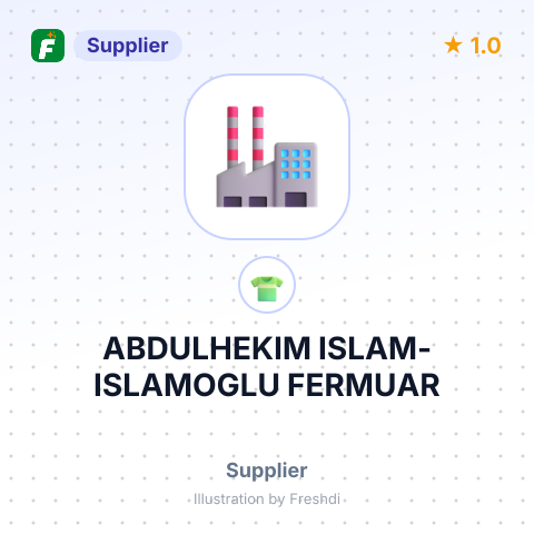 ABDULHEKIM ISLAM-ISLAMOGLU FERMUAR – summary card, no photo uploaded yet