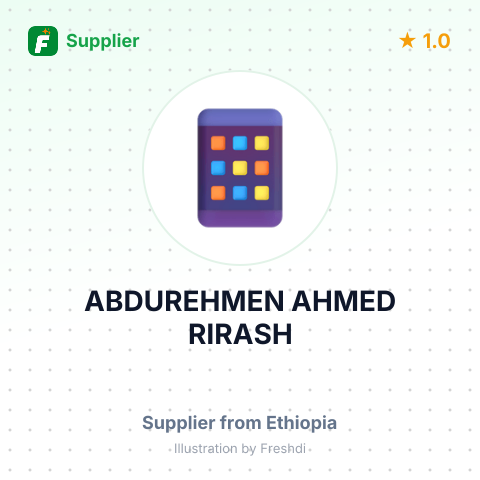 ABDUREHMEN AHMED RIRASH – summary card, no photo uploaded yet