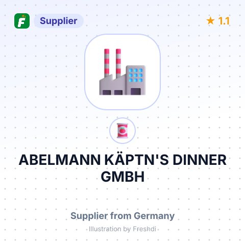ABELMANN KÄPTN'S DINNER GMBH – summary card, no photo uploaded yet