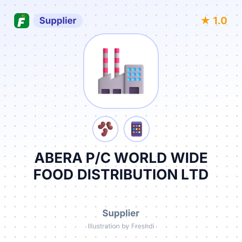 ABERA P/C WORLD WIDE FOOD DISTRIBUTION LTD – summary card, no photo uploaded yet