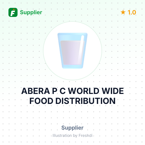 ABERA P C WORLD WIDE FOOD DISTRIBUTION – summary card, no photo uploaded yet