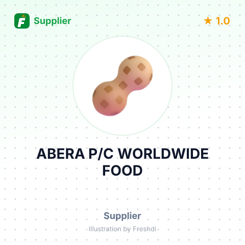 ABERA P/C WORLDWIDE FOOD – summary card, no photo uploaded yet