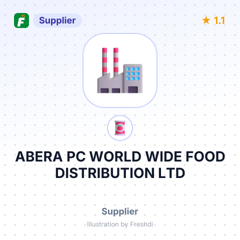 ABERA PC WORLD WIDE FOOD DISTRIBUTION LTD – summary card, no photo uploaded yet