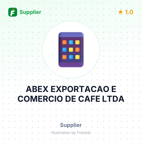ABEX EXPORTACAO E COMERCIO DE CAFE LTDA – summary card, no photo uploaded yet