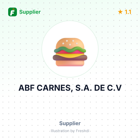 ABF CARNES, S.A. DE C.V – summary card, no photo uploaded yet