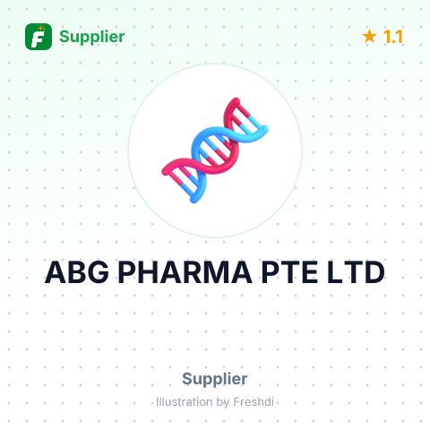 ABG PHARMA PTE LTD – summary card, no photo uploaded yet