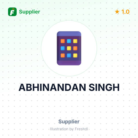 ABHINANDAN SINGH – summary card, no photo uploaded yet