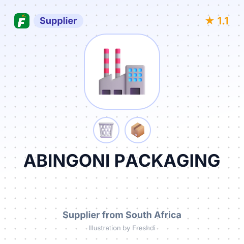 ABINGONI PACKAGING – summary card, no photo uploaded yet