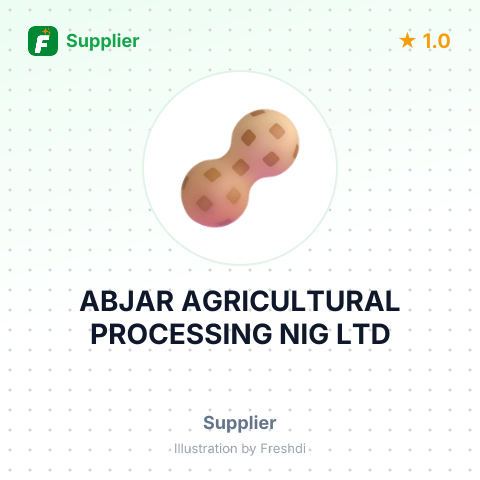 ABJAR AGRICULTURAL PROCESSING NIG LTD – summary card, no photo uploaded yet