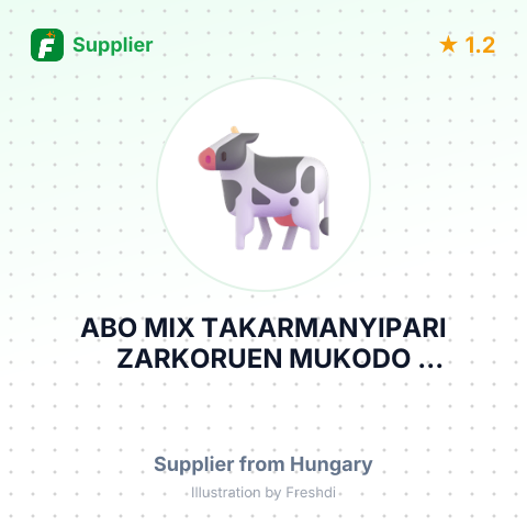 ABO MIX TAKARMANYIPARI ZARKORUEN MUKODO RESZVENYTARSASAG – summary card, no photo uploaded yet