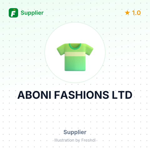 ABONI FASHIONS LTD – summary card, no photo uploaded yet
