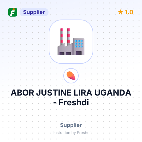 ABOR JUSTINE LIRA UGANDA – summary card, no photo uploaded yet