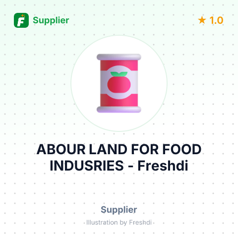 ABOUR LAND FOR FOOD INDUSRIES – summary card, no photo uploaded yet