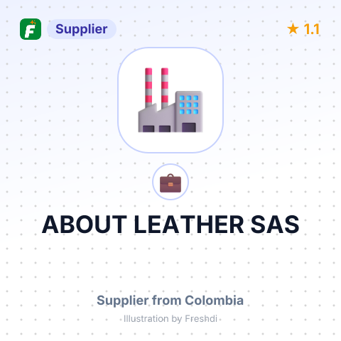 ABOUT LEATHER SAS – summary card, no photo uploaded yet