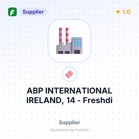 ABP INTERNATIONAL IRELAND, 14 – summary card, no photo uploaded yet