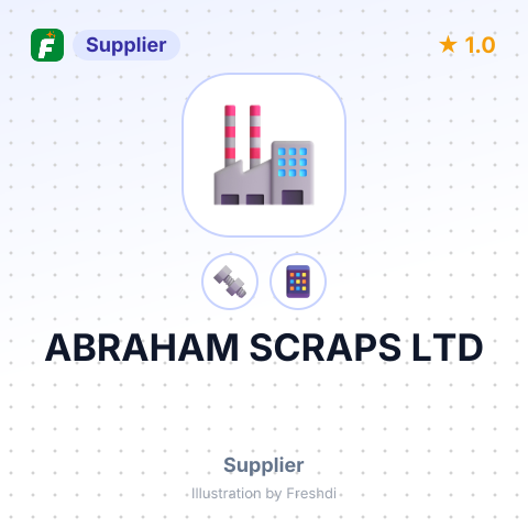 ABRAHAM SCRAPS LTD – summary card, no photo uploaded yet