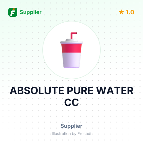 ABSOLUTE PURE WATER CC – summary card, no photo uploaded yet