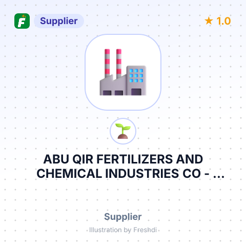 ABU QIR FERTILIZERS AND CHEMICAL INDUSTRIES CO – summary card, no photo uploaded yet