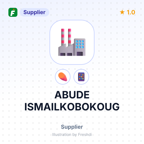 ABUDE ISMAILKOBOKOUG – summary card, no photo uploaded yet