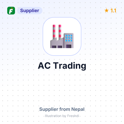 AC Trading – summary card, no photo uploaded yet