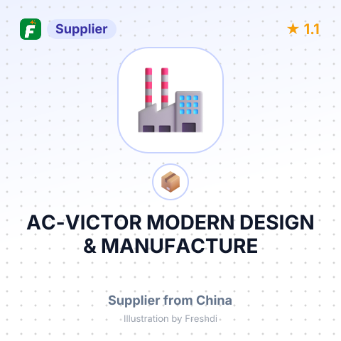 AC-VICTOR MODERN DESIGN & MANUFACTURE – summary card, no photo uploaded yet